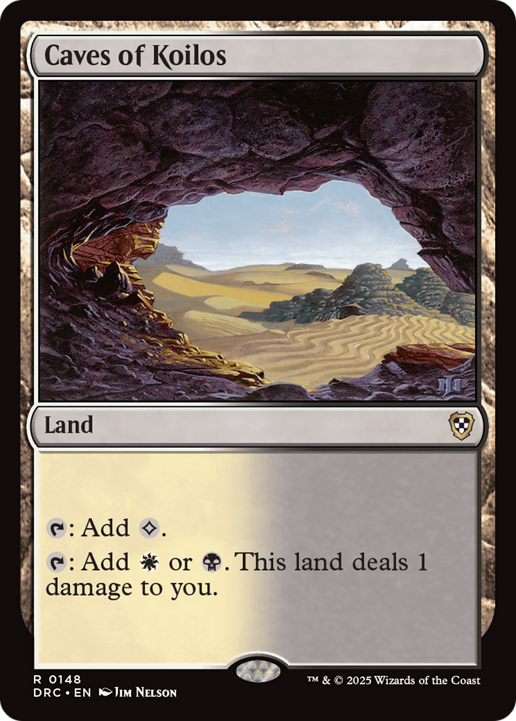 Caves of Koilos [Aetherdrift Commander] | Devastation Store