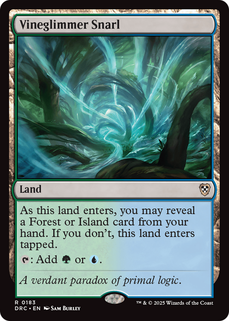 Vineglimmer Snarl [Aetherdrift Commander] | Devastation Store