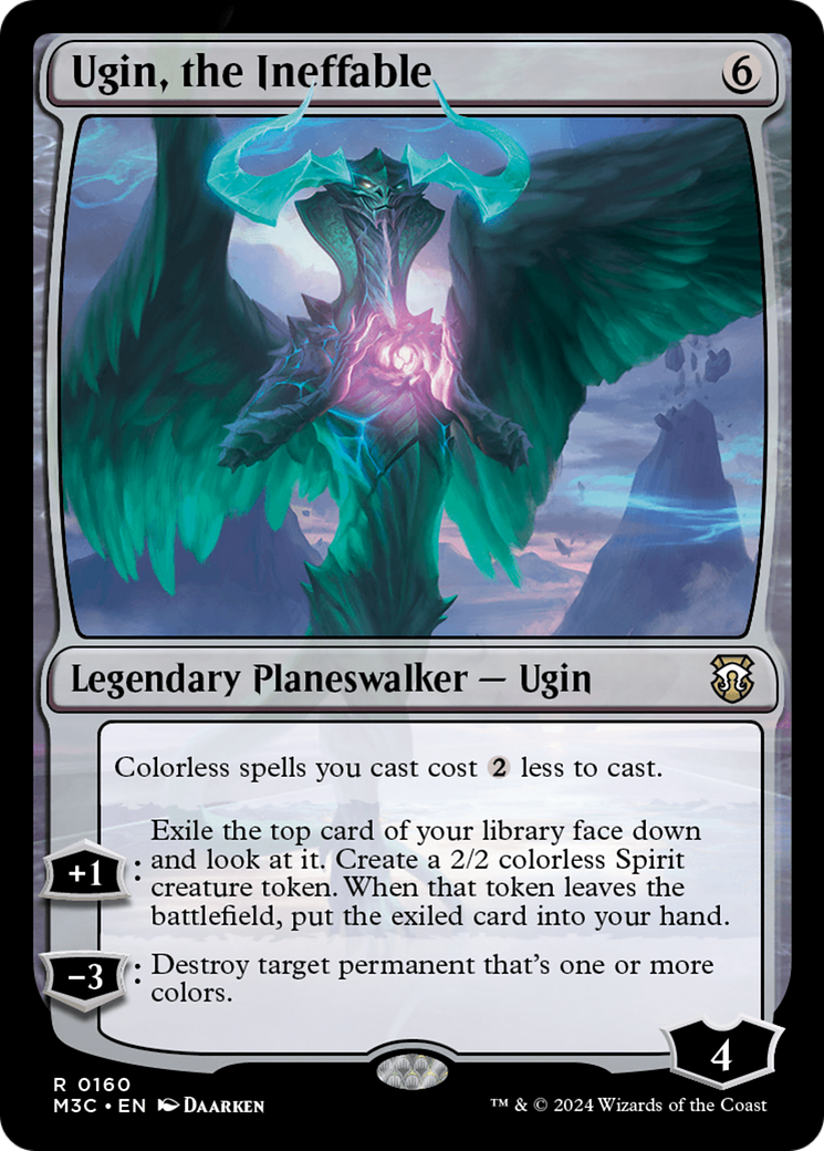 Ugin, the Ineffable (Ripple Foil) [Modern Horizons 3 Commander] | Devastation Store