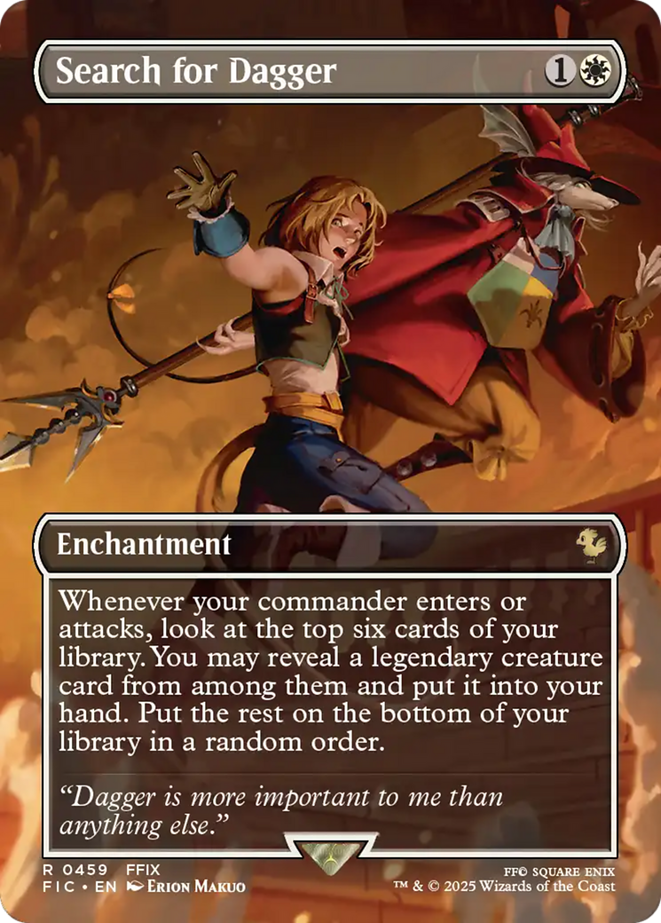 Search for Dagger (Borderless) [FINAL FANTASY Commander] | Devastation Store
