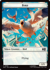 Treasure (022) // Bird (005) Double-Sided Token [Marvel Super Heroes Commander Tokens] | Devastation Store