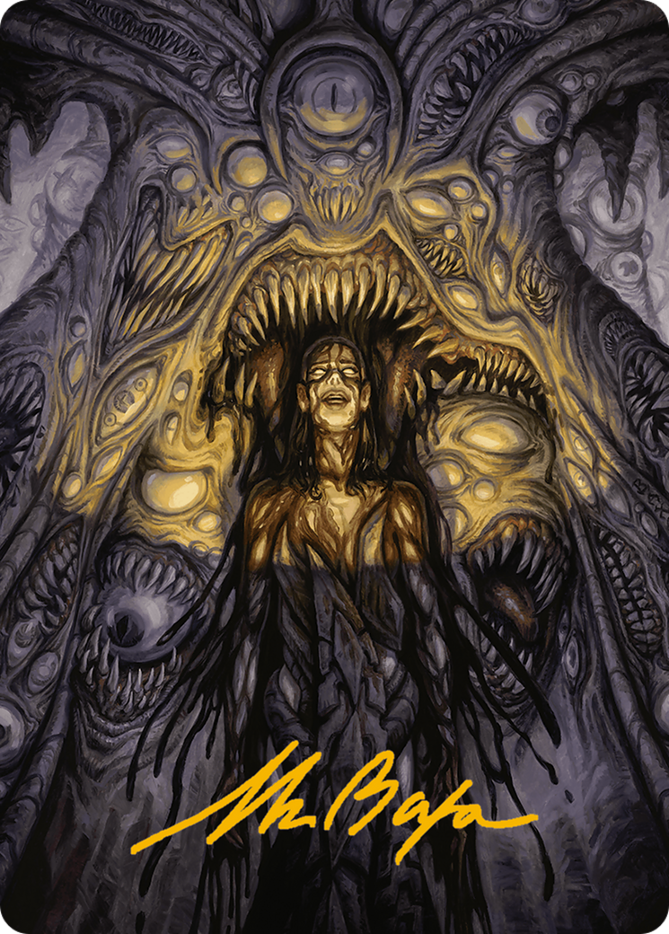 Chthonian Nightmare Art Card (Gold-Stamped Signature) [Modern Horizons 3 Art Series] | Devastation Store