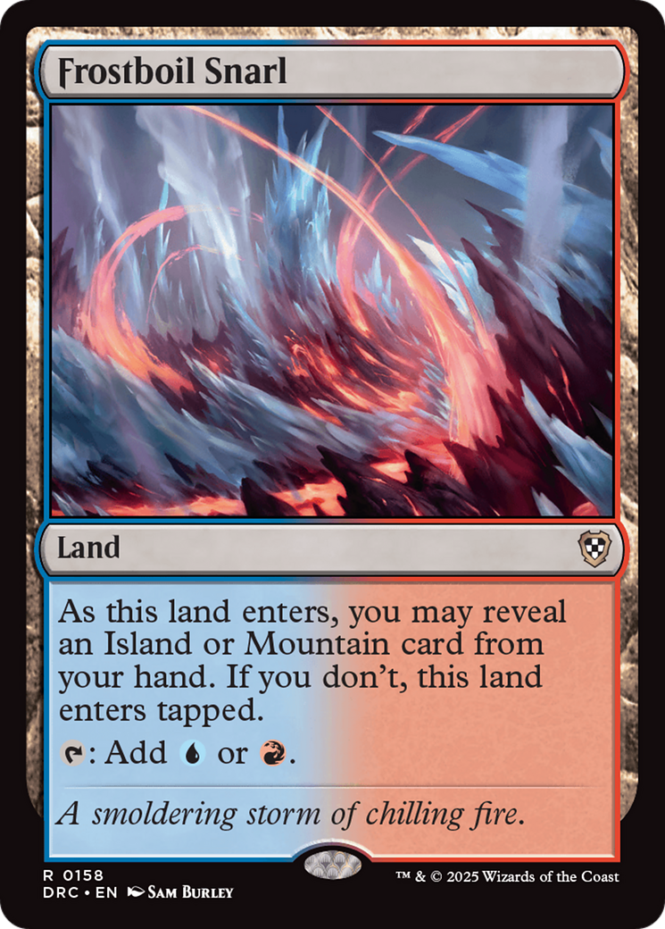 Frostboil Snarl [Aetherdrift Commander] | Devastation Store