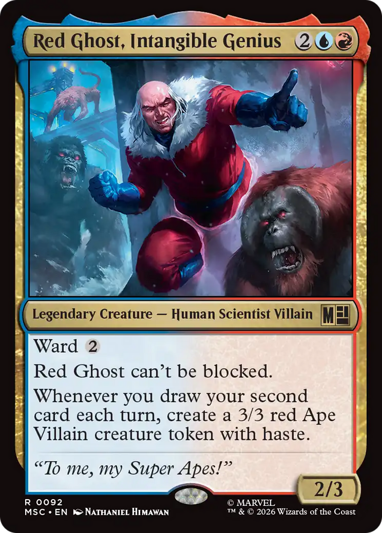 Red Ghost, Intangible Genius [Marvel Super Heroes Commander] | Devastation Store