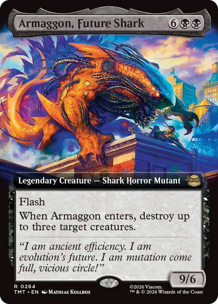 Armaggon, Future Shark (Extended Art) [Teenage Mutant Ninja Turtles] | Devastation Store