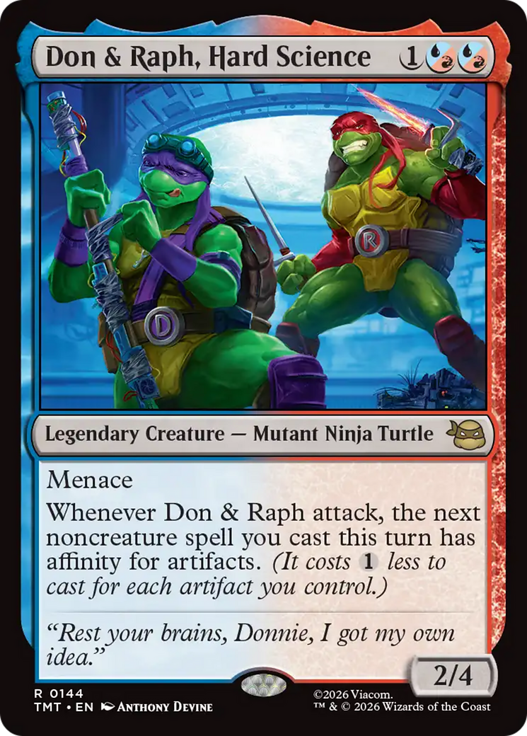 Don & Raph, Hard Science [Teenage Mutant Ninja Turtles] | Devastation Store