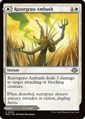 Razorgrass Ambush // Razorgrass Field [Modern Horizons 3] | Devastation Store