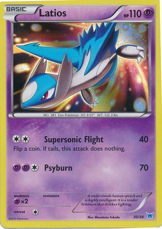 Latios (30/30) [XY: Trainer Kit 2 - Latios] | Devastation Store