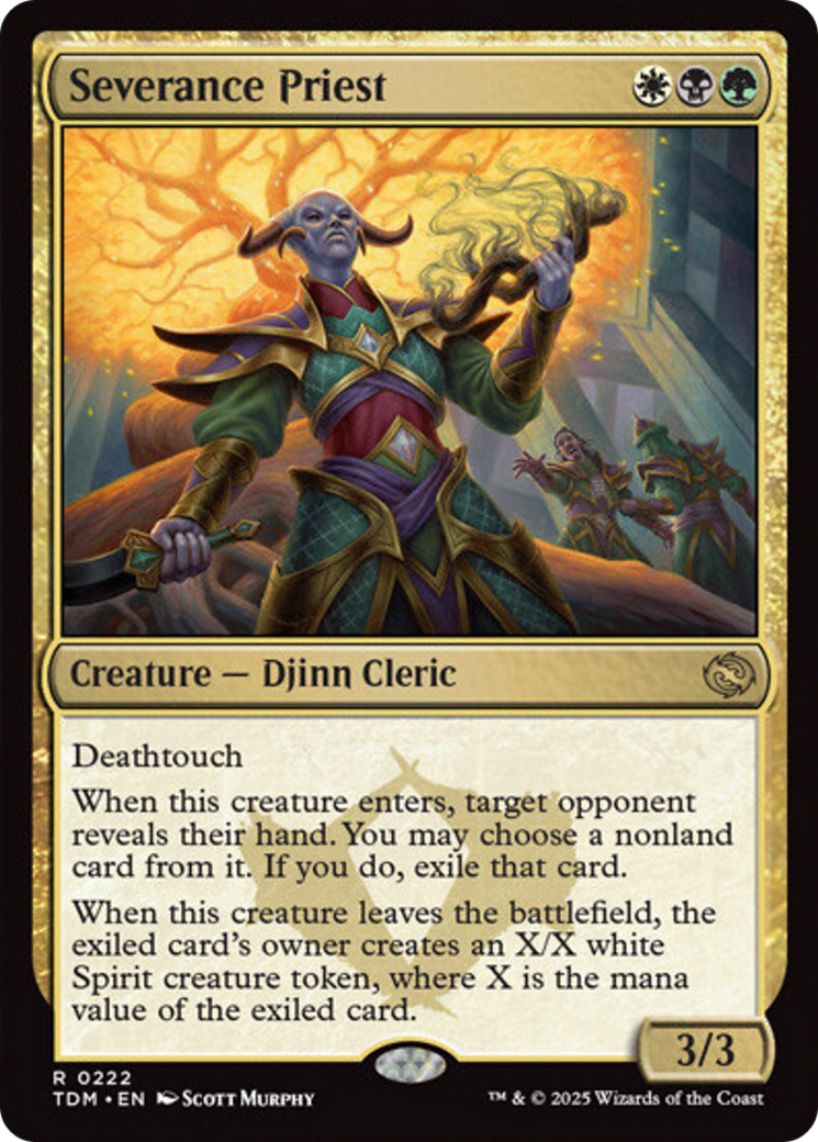 Severance Priest [Tarkir: Dragonstorm] | Devastation Store