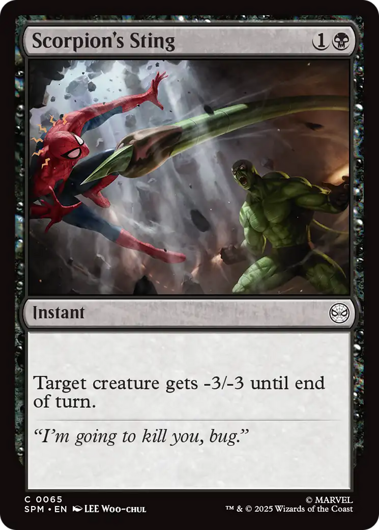 Scorpion's Sting [Marvel's Spider-Man] | Devastation Store