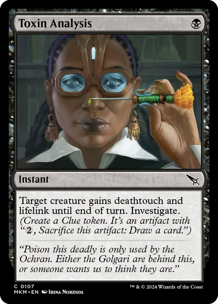 Toxin Analysis [Murders at Karlov Manor] | Devastation Store