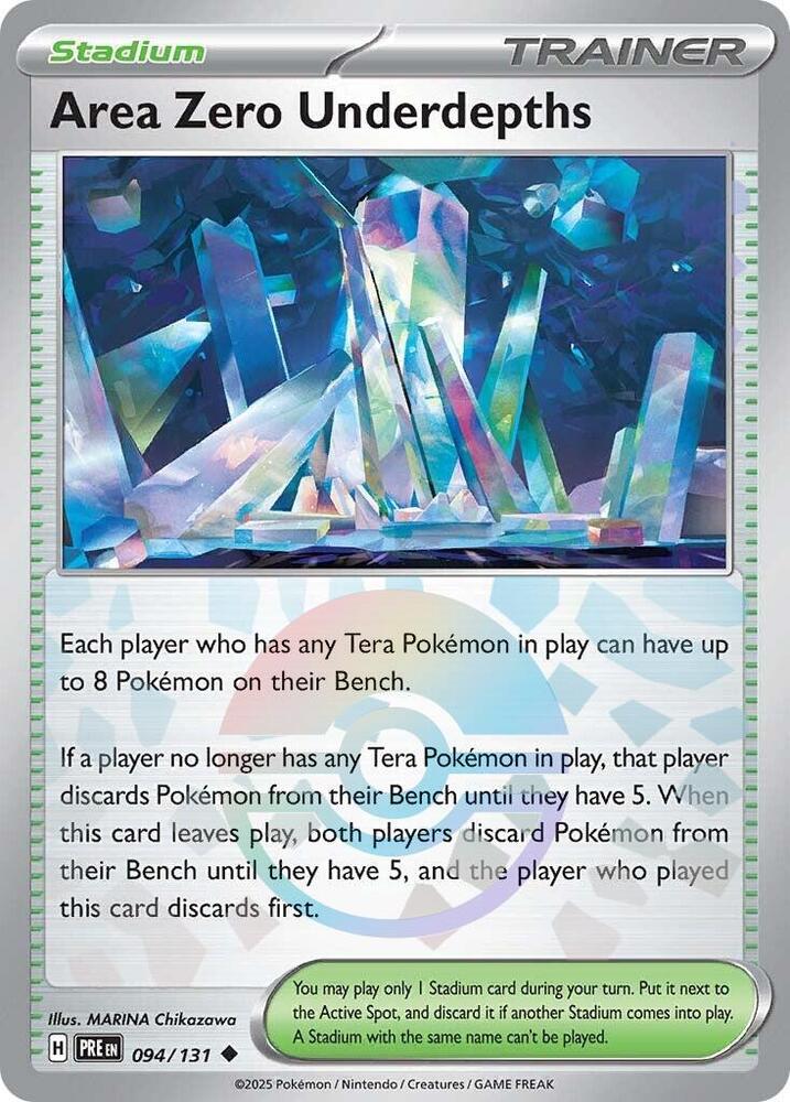 Area Zero Underdepths (094/131) (Poke Ball Pattern) [Scarlet & Violet: Prismatic Evolutions] | Devastation Store
