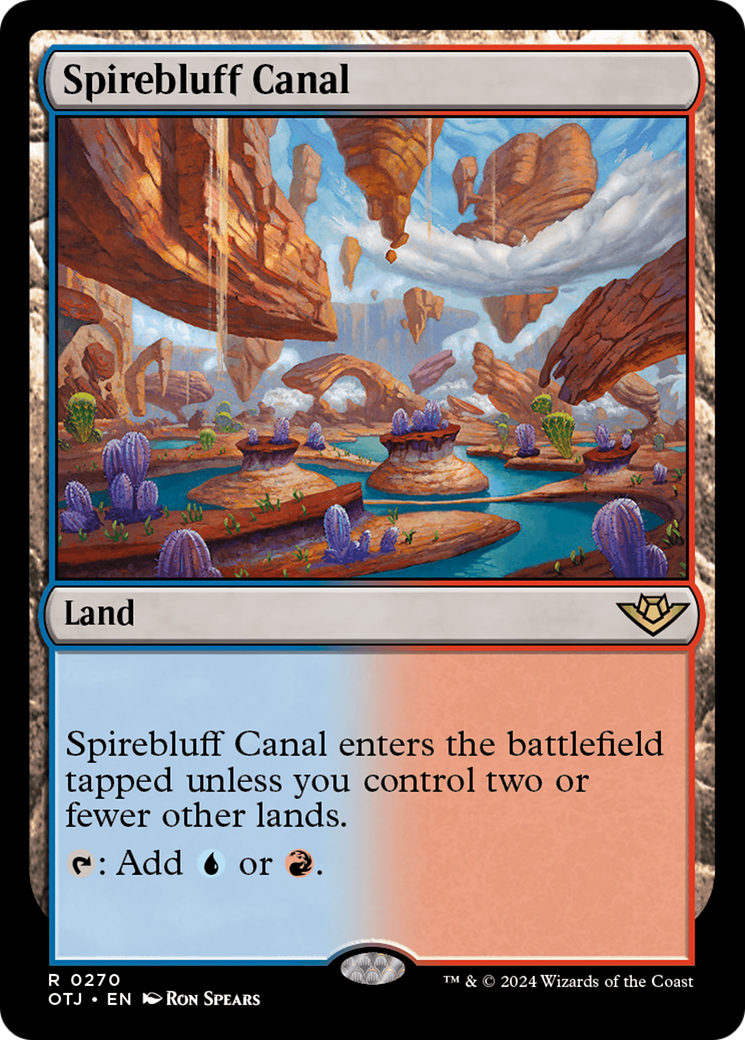 Spirebluff Canal [Outlaws of Thunder Junction] | Devastation Store