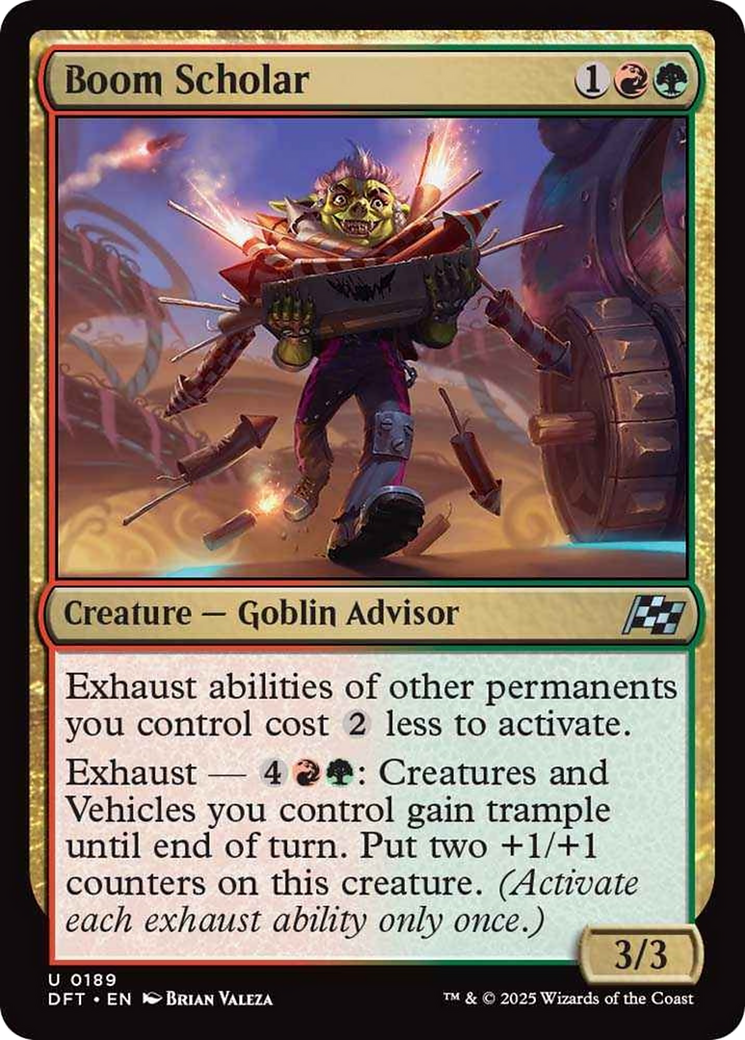 Boom Scholar [Aetherdrift] | Devastation Store