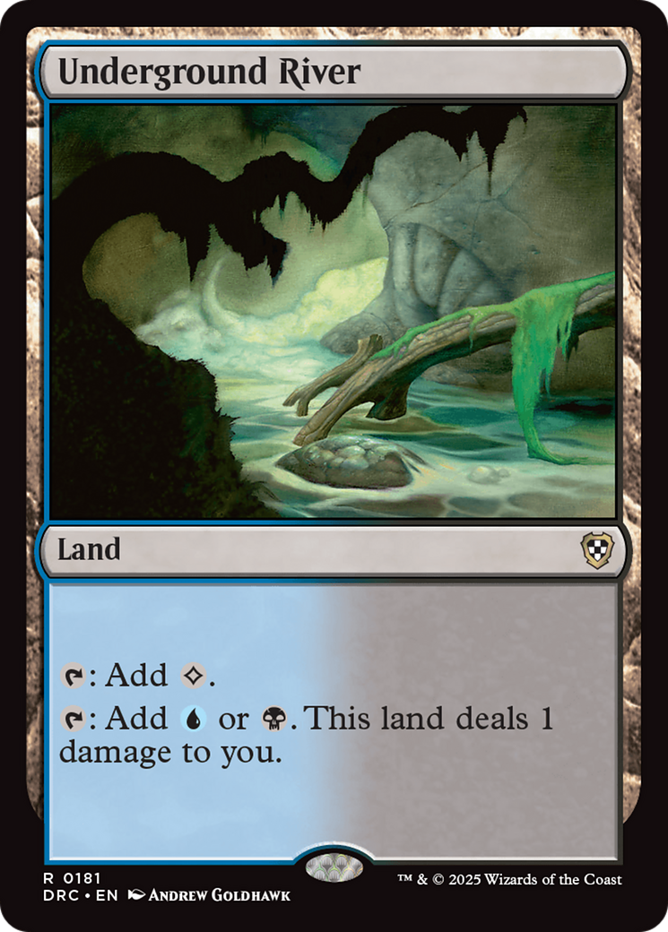 Underground River [Aetherdrift Commander] | Devastation Store