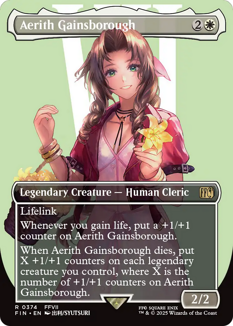 Aerith Gainsborough (Borderless) [FINAL FANTASY] | Devastation Store