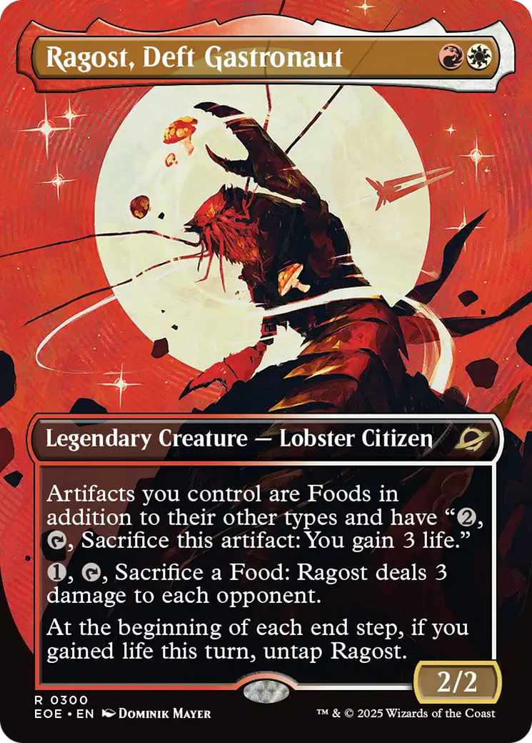 Ragost, Deft Gastronaut (Borderless) [Edge of Eternities] | Devastation Store