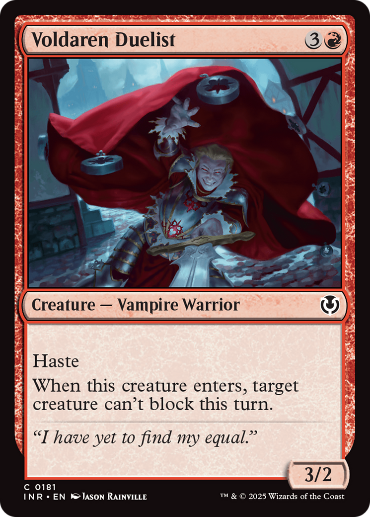 Voldaren Duelist [Innistrad Remastered] | Devastation Store