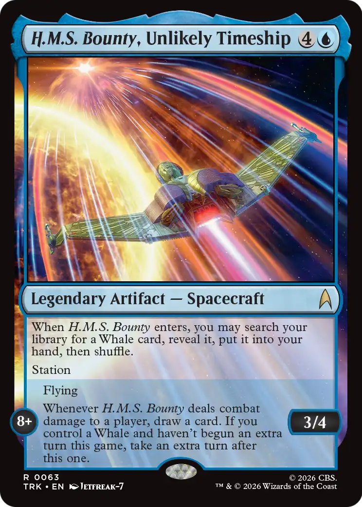 H.M.S. Bounty, Unlikely Timeship [Star Trek] | Devastation Store