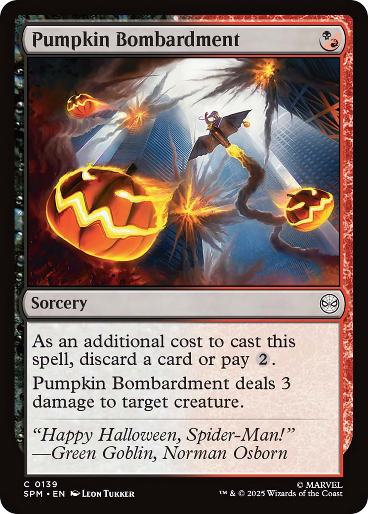 Pumpkin Bombardment [Marvel's Spider-Man] | Devastation Store