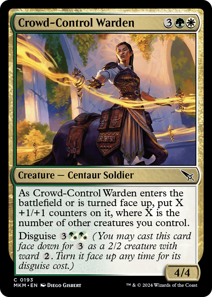 Crowd-Control Warden [Murders at Karlov Manor] | Devastation Store