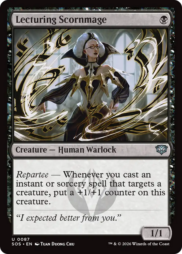 Lecturing Scornmage [Secrets of Strixhaven] | Devastation Store