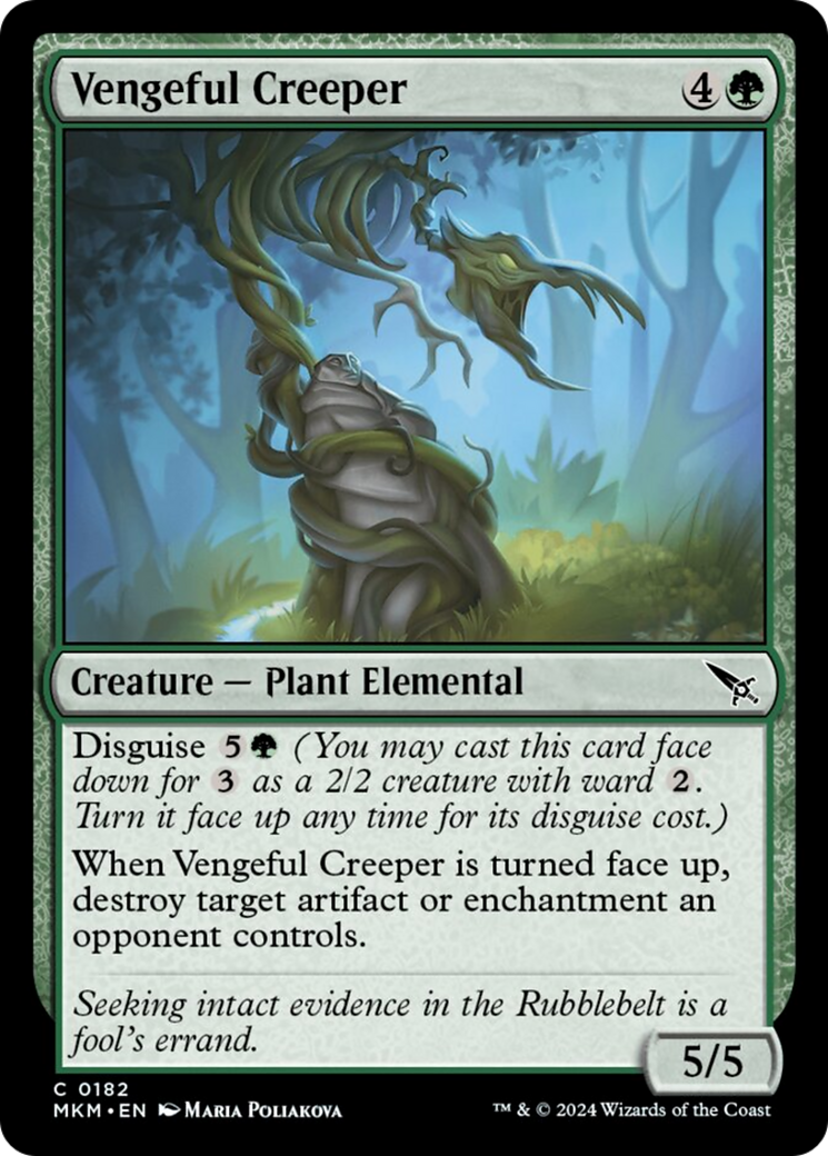 Vengeful Creeper [Murders at Karlov Manor] | Devastation Store