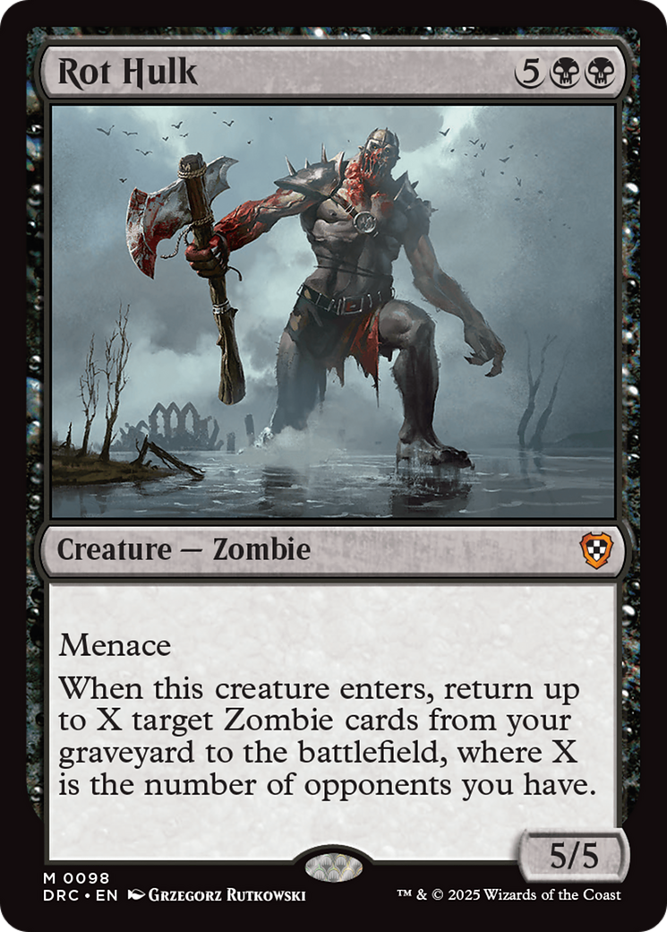 Rot Hulk [Aetherdrift Commander] | Devastation Store