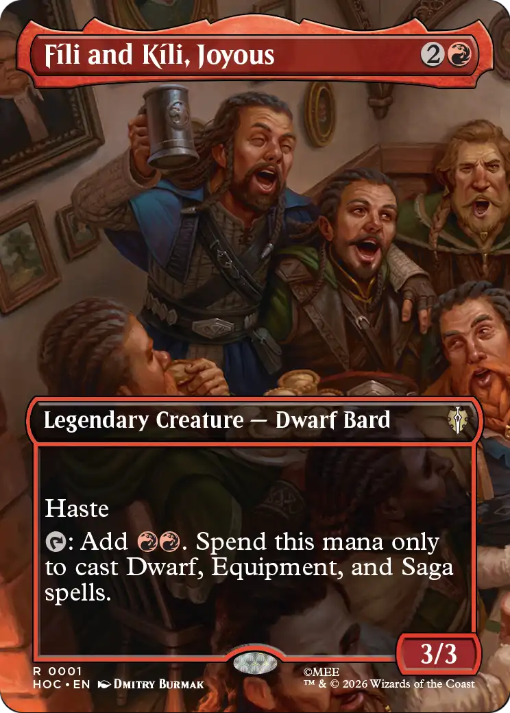 Fili and Kili, Joyous (Borderless) [The Hobbit: Eternal-Legal] | Devastation Store