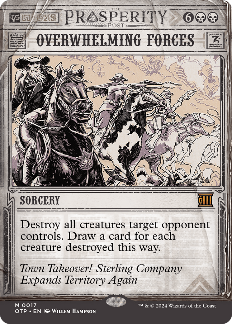 Overwhelming Forces [Outlaws of Thunder Junction: Breaking News] | Devastation Store