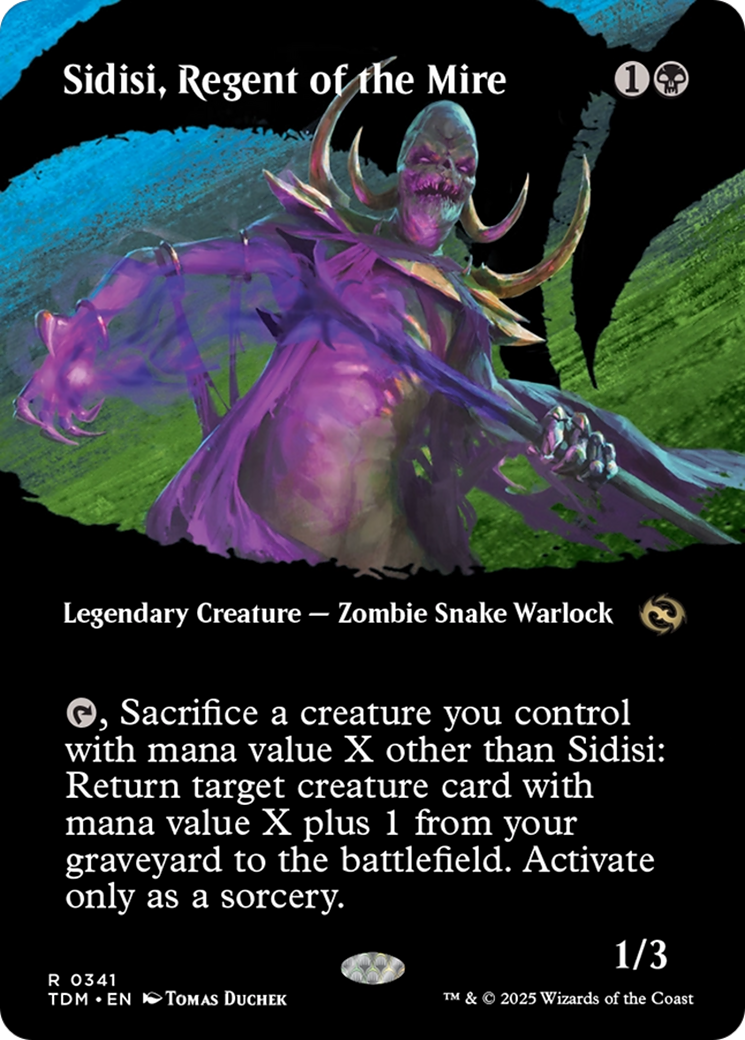 Sidisi, Regent of the Mire (Borderless) [Tarkir: Dragonstorm] | Devastation Store