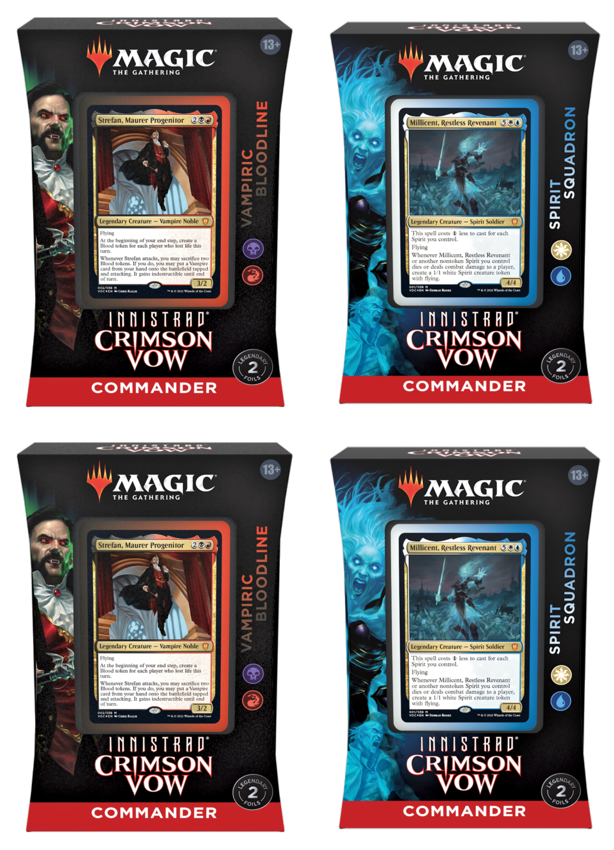 Innistrad: Crimson Vow - Commander Deck Display | Devastation Store