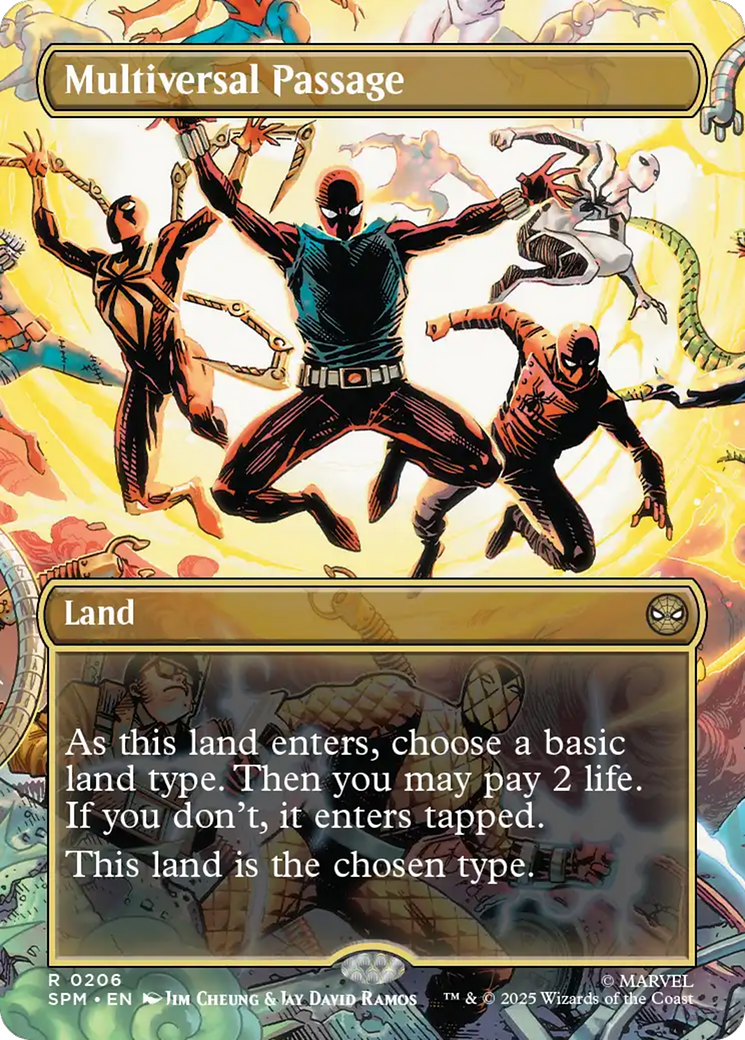 Multiversal Passage (Borderless) [Marvel's Spider-Man] | Devastation Store