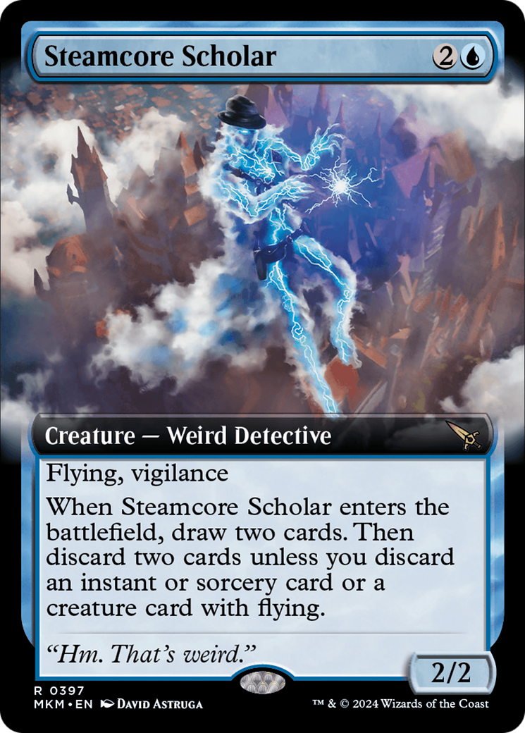 Steamcore Scholar (Extended Art) [Murders at Karlov Manor] | Devastation Store