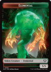 Beast (0006) // Elemental (0008) Double-Sided Token [Edge of Eternities Tokens] | Devastation Store