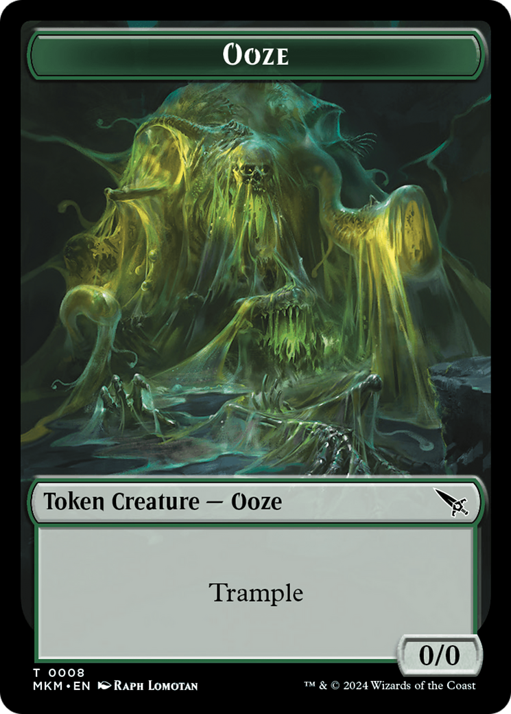 Ooze Token [Murders at Karlov Manor Tokens] | Devastation Store