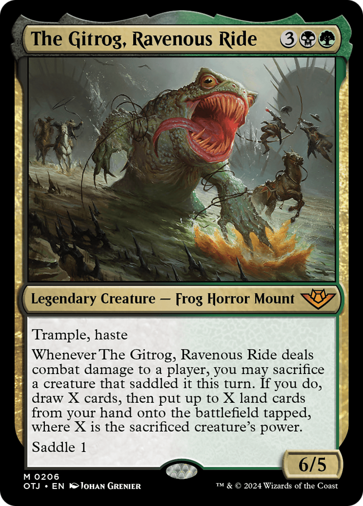 The Gitrog, Ravenous Ride [Outlaws of Thunder Junction] | Devastation Store
