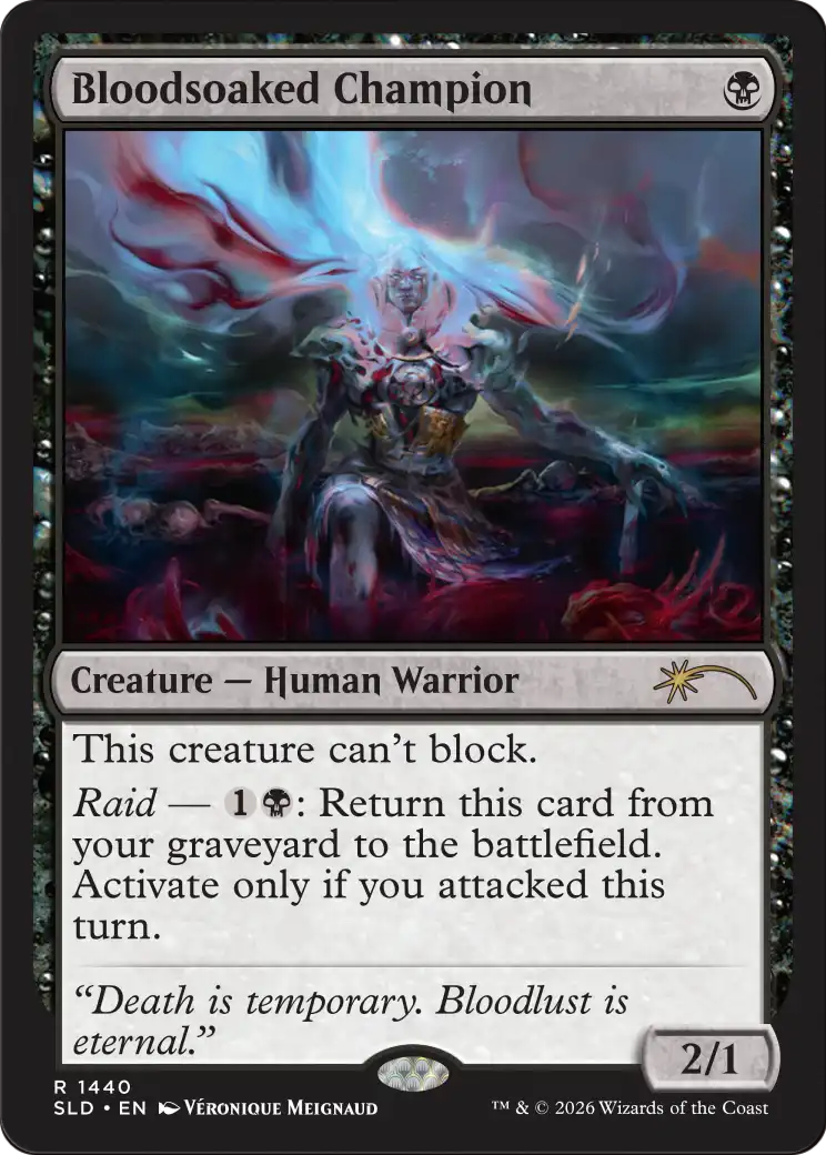 Bloodsoaked Champion [Secret Lair Drop Series] | Devastation Store