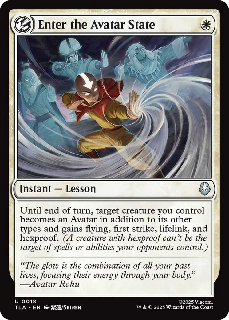 Enter the Avatar State [Avatar: The Last Airbender] | Devastation Store