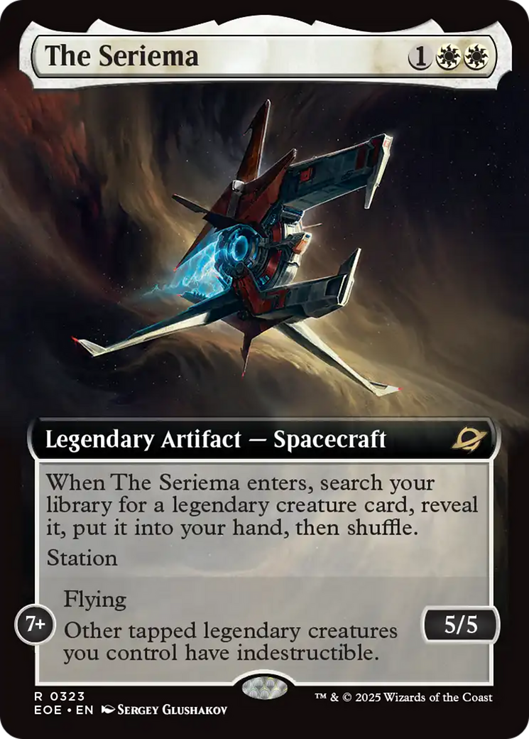 The Seriema (Extended Art) [Edge of Eternities] | Devastation Store