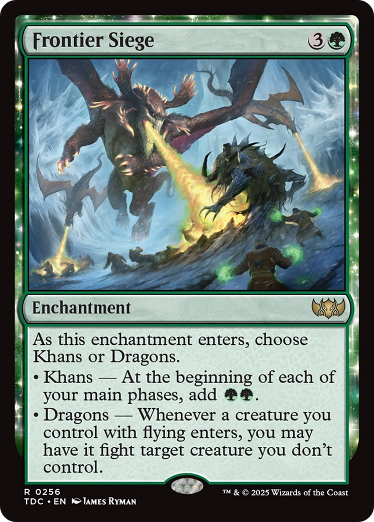 Frontier Siege [Tarkir: Dragonstorm Commander] | Devastation Store