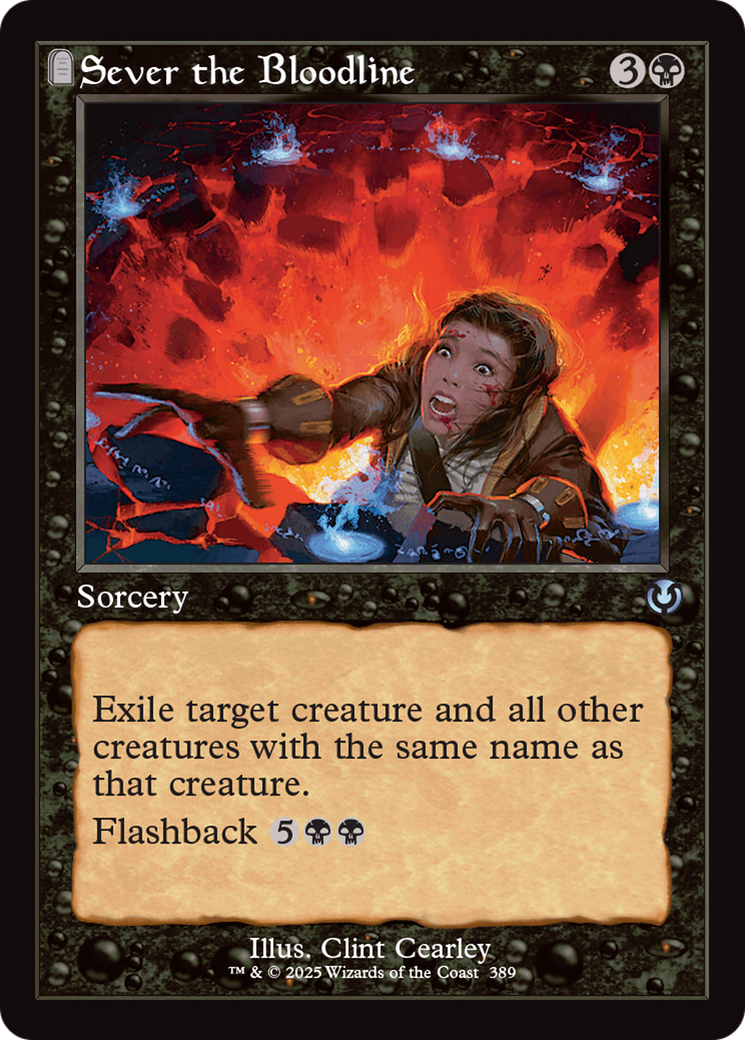 Sever the Bloodline (Retro Frame) [Innistrad Remastered] | Devastation Store