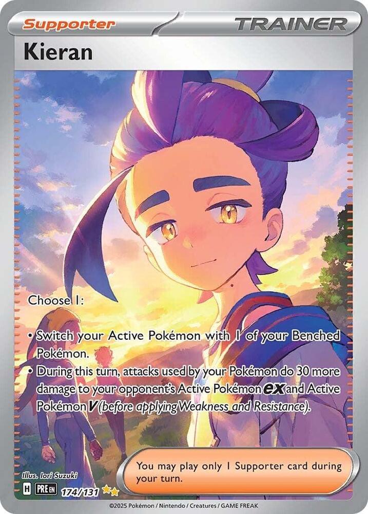 Kieran (174/131) [Scarlet & Violet: Prismatic Evolutions] | Devastation Store