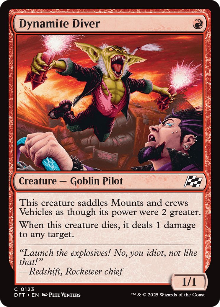 Dynamite Diver [Aetherdrift] | Devastation Store