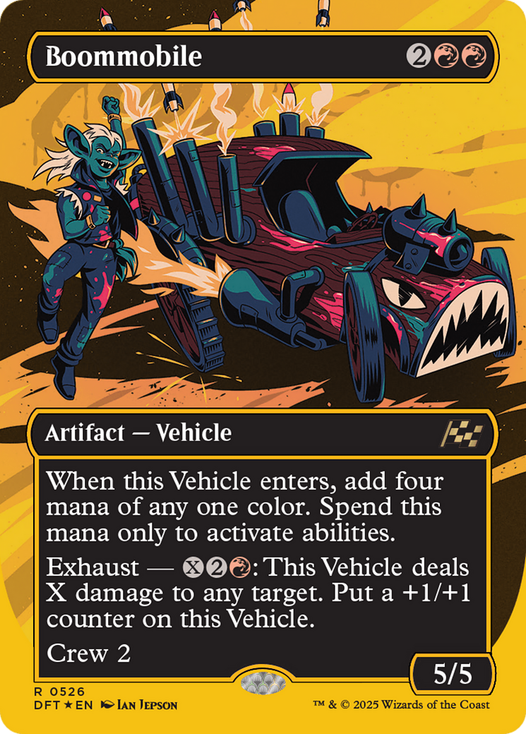 Boommobile (Borderless) (First-Place Foil) [Aetherdrift] | Devastation Store