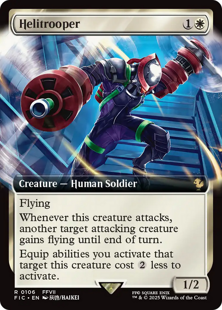 Helitrooper (Extended Art) [FINAL FANTASY Commander] | Devastation Store
