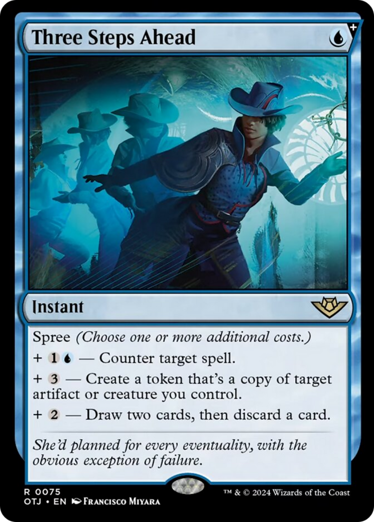 Three Steps Ahead [Outlaws of Thunder Junction] | Devastation Store