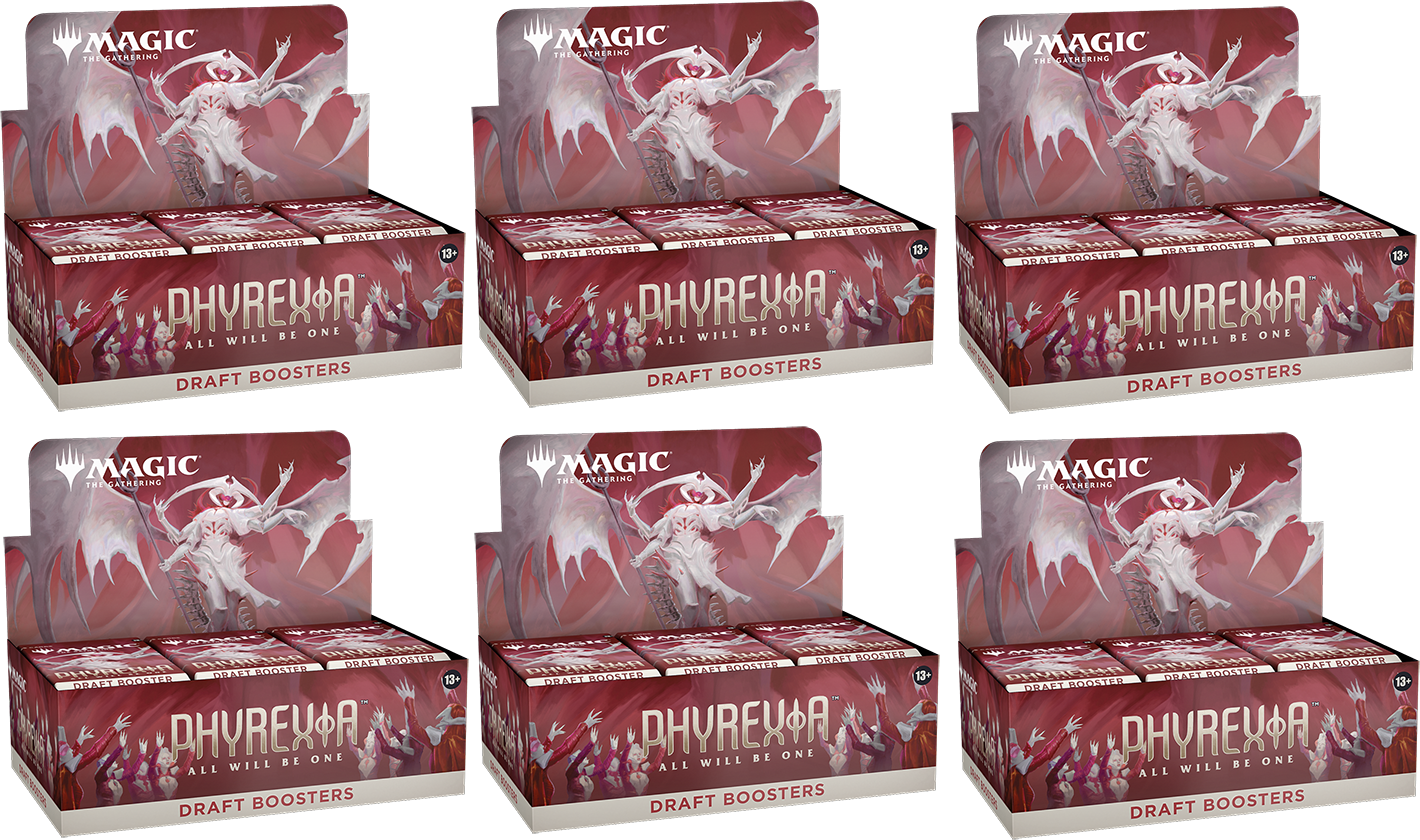 Phyrexia: All Will Be One - Draft Booster Box Case | Devastation Store