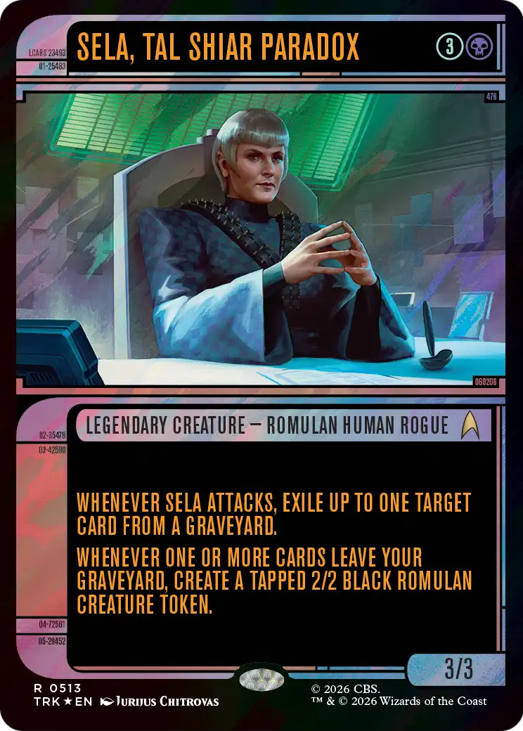 Sela, Tal Shiar Paradox (Showcase) (Surge Foil) [Star Trek] | Devastation Store