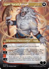 Ajani, Nacatl Pariah // Ajani, Nacatl Avenger (Borderless) [Modern Horizons 3] | Devastation Store